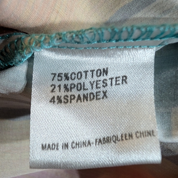 Crazy Train Serape Fringe Western Button Down Shirt | Boutique Boho Top | Size L - Picture 7 of 7